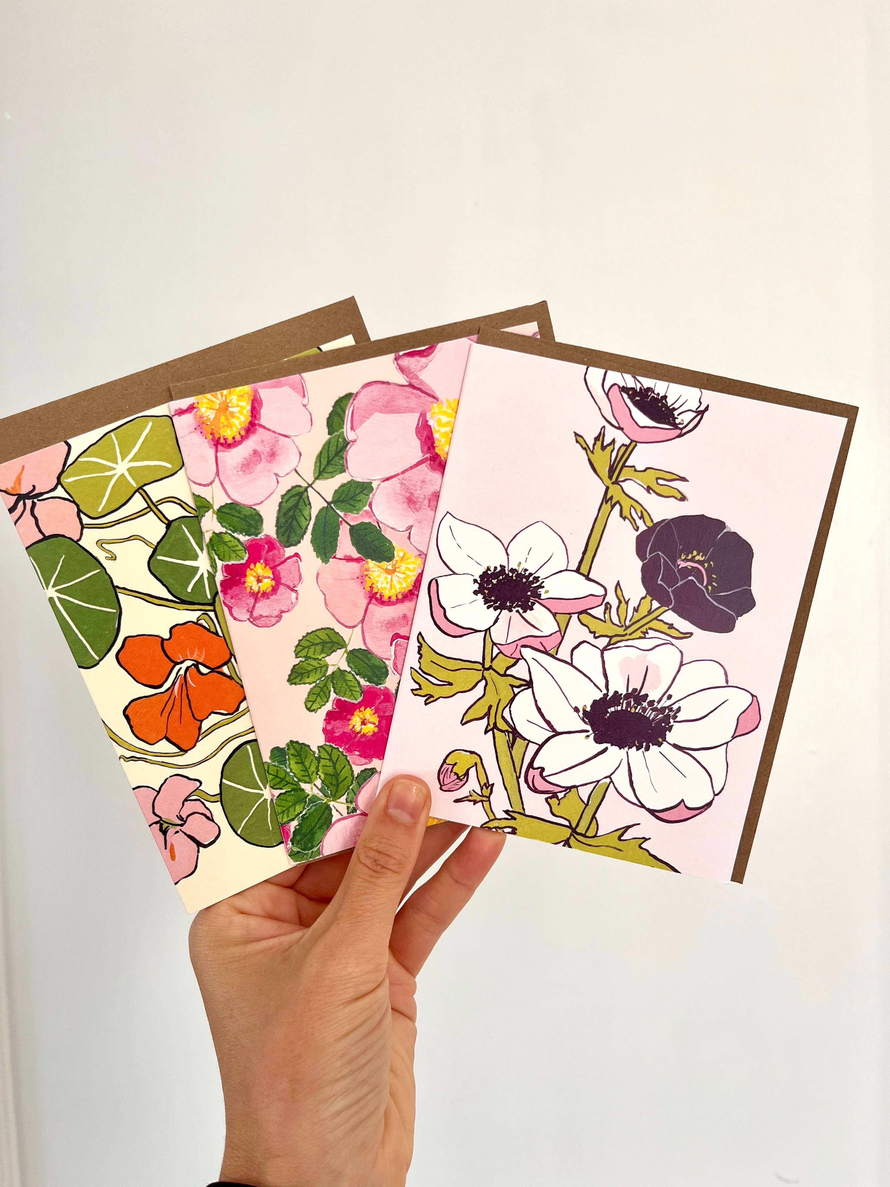 Anemone  Art Card
