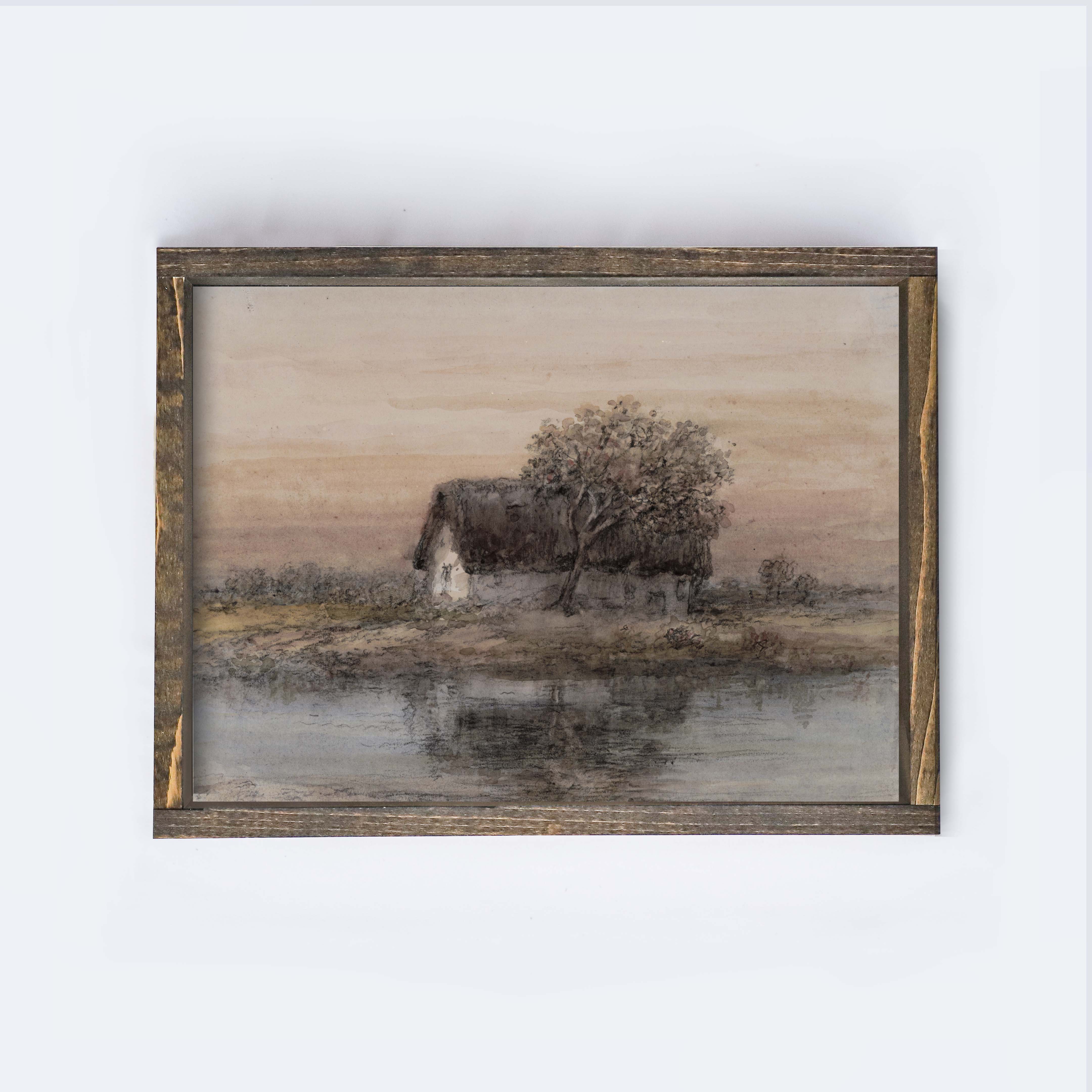 Cottage By The Water 12 x 9”