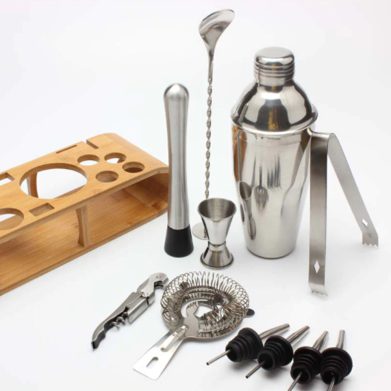 Sliver Bar Cocktail Shaker Set