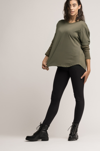 The Relaxed Fit Eco-Batwing Tee