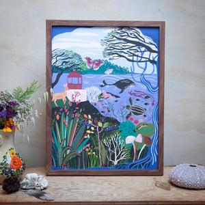 Ucluelet Art Print by Anja Jane