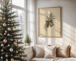 Bell Holiday Art Print