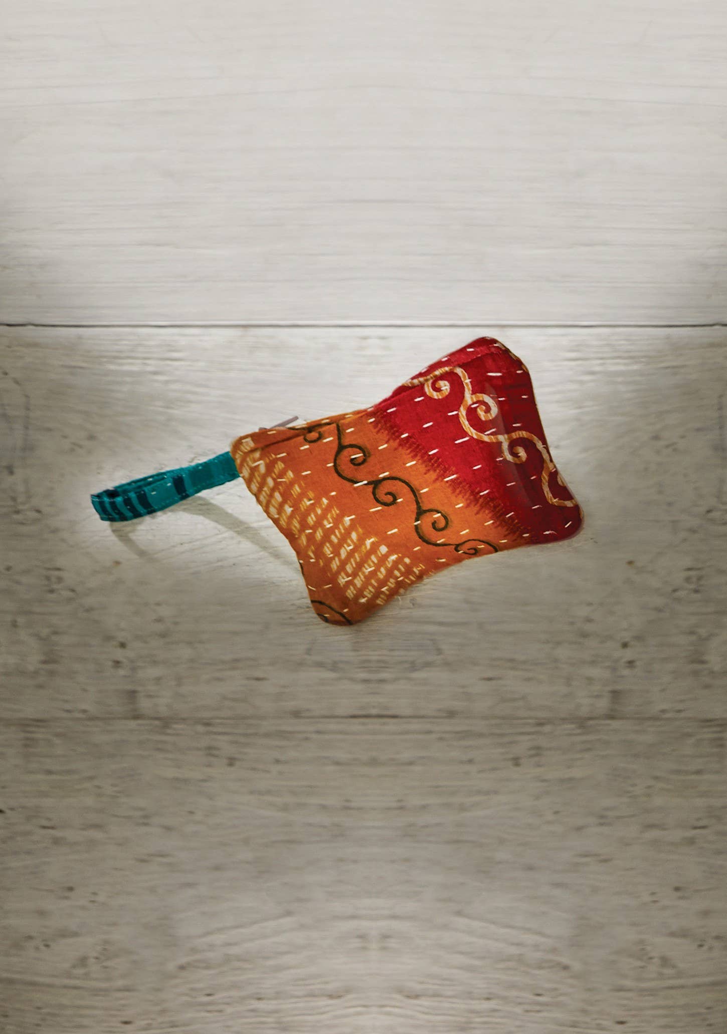 Vintage Kantha Coin Pouch