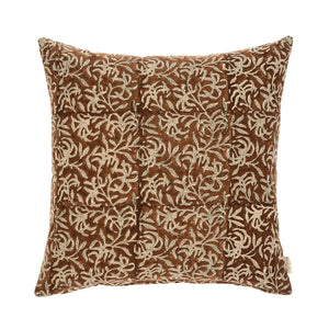 Saffron Block Print Pillow - 20 x 20