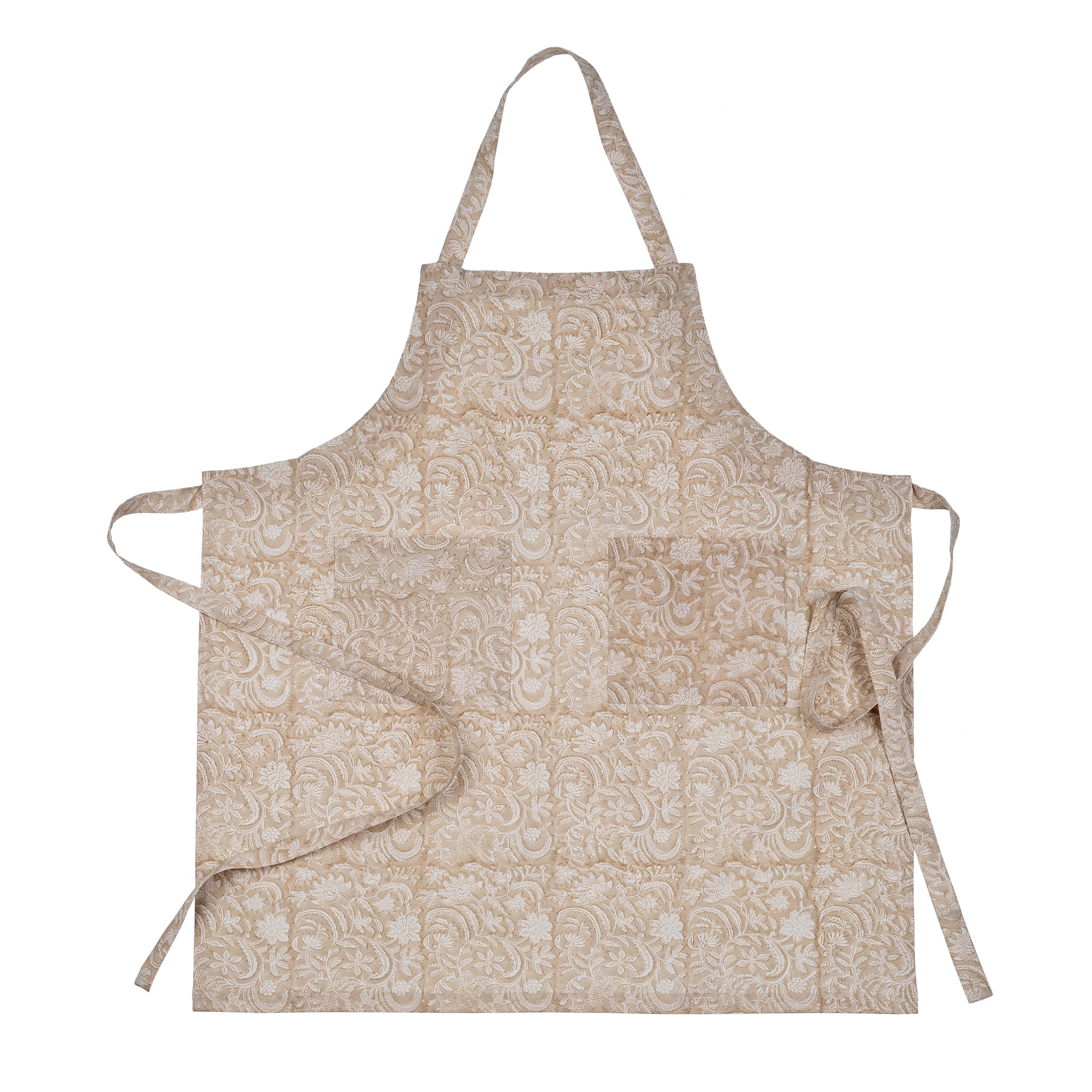 Indaba Block print Apron | Clementine