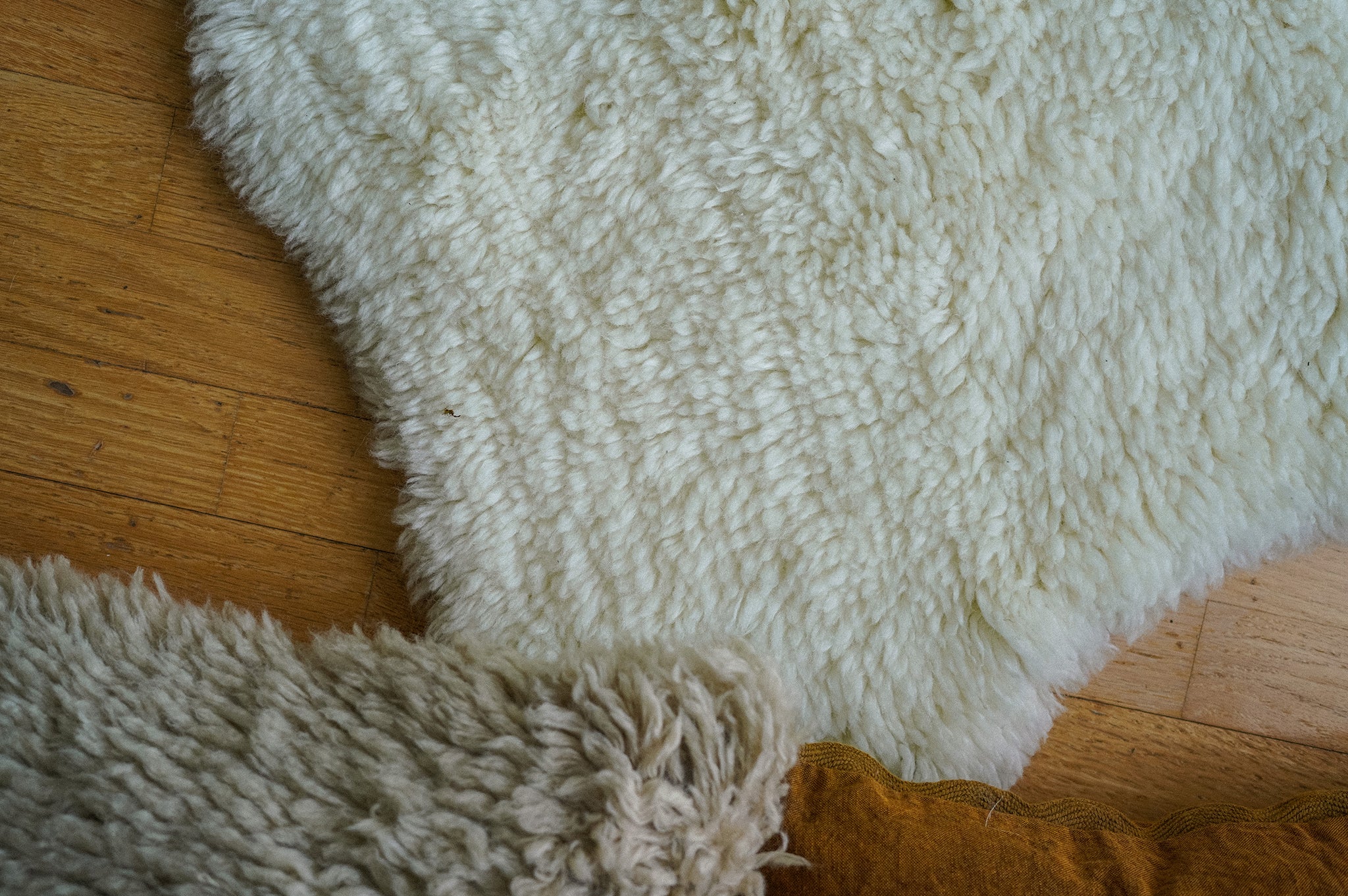 Cotswold Woollen Berber Rug- Ivory
