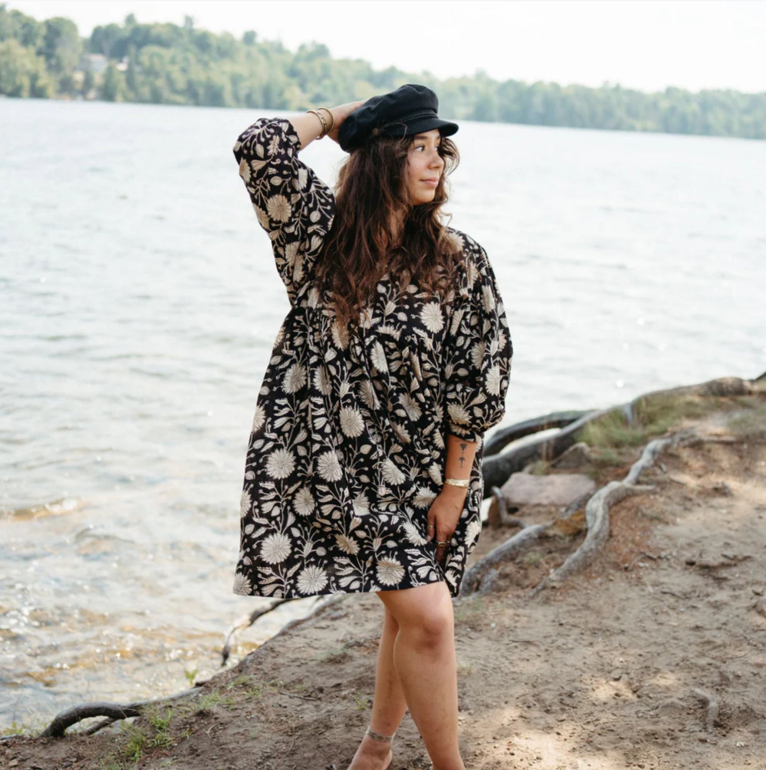 Mira Mini Dress-Nightflower