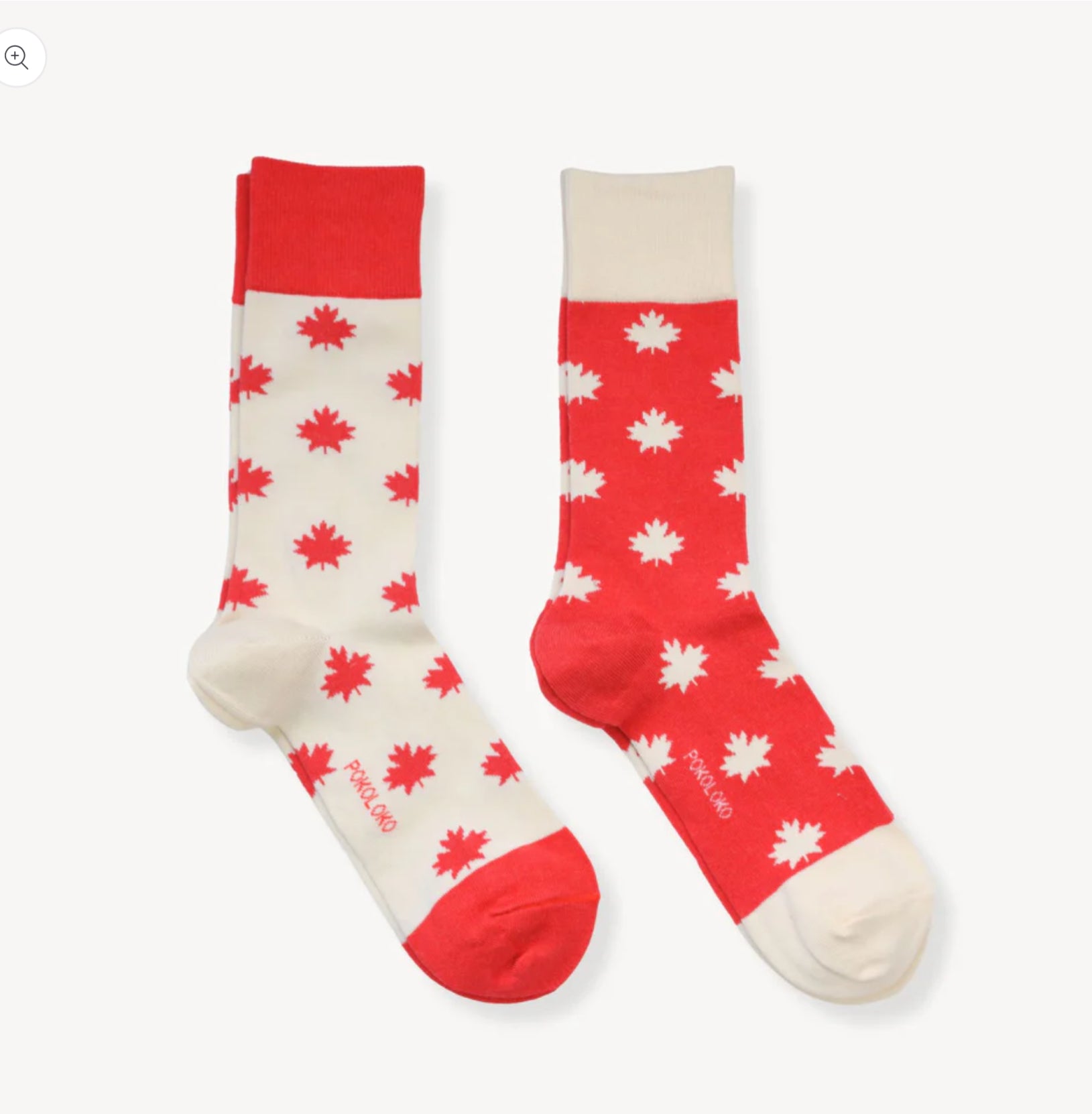 O Canada Socks~ pack of 2 Pima Cotton