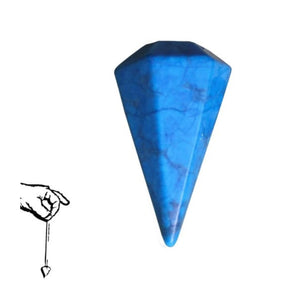 Pendulum- Turquoise Howlite