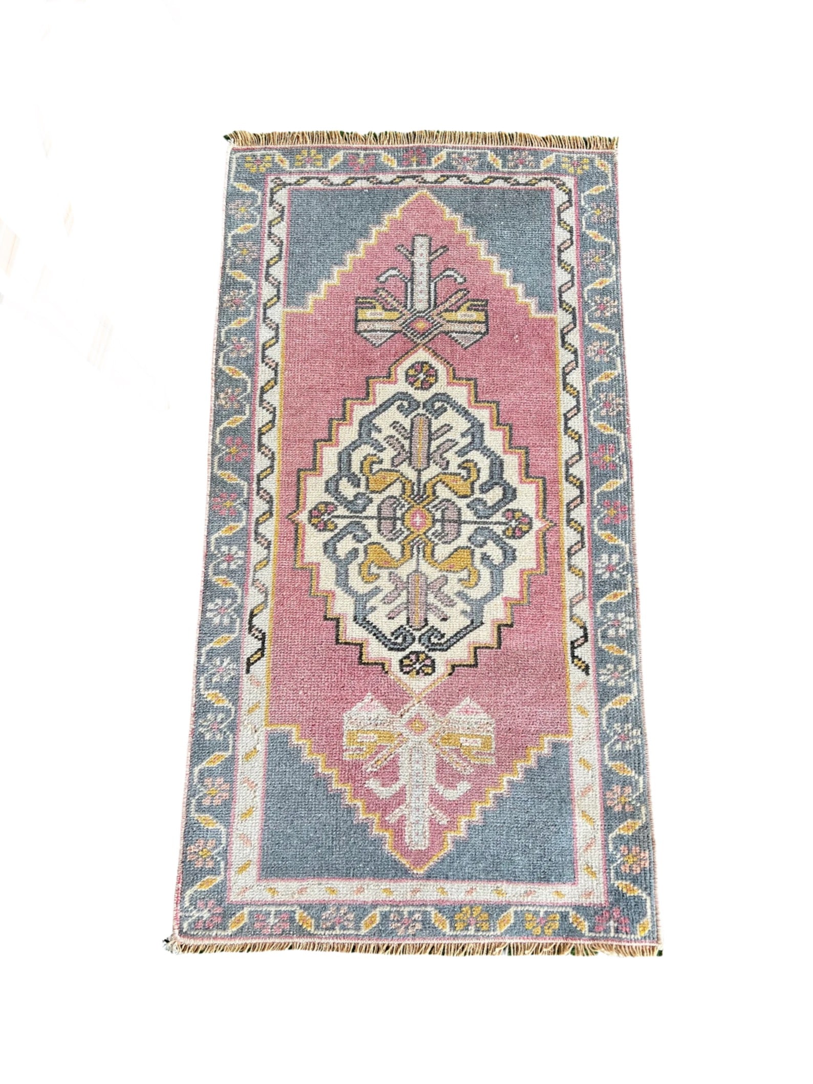 Vintage Turkish Rug- Honey Locust