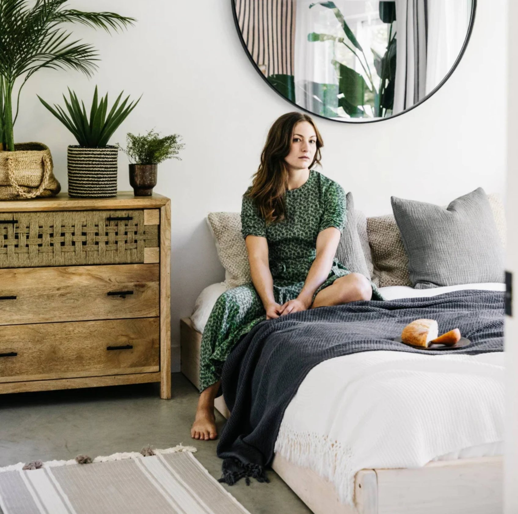 Wave Throw - Charcoal