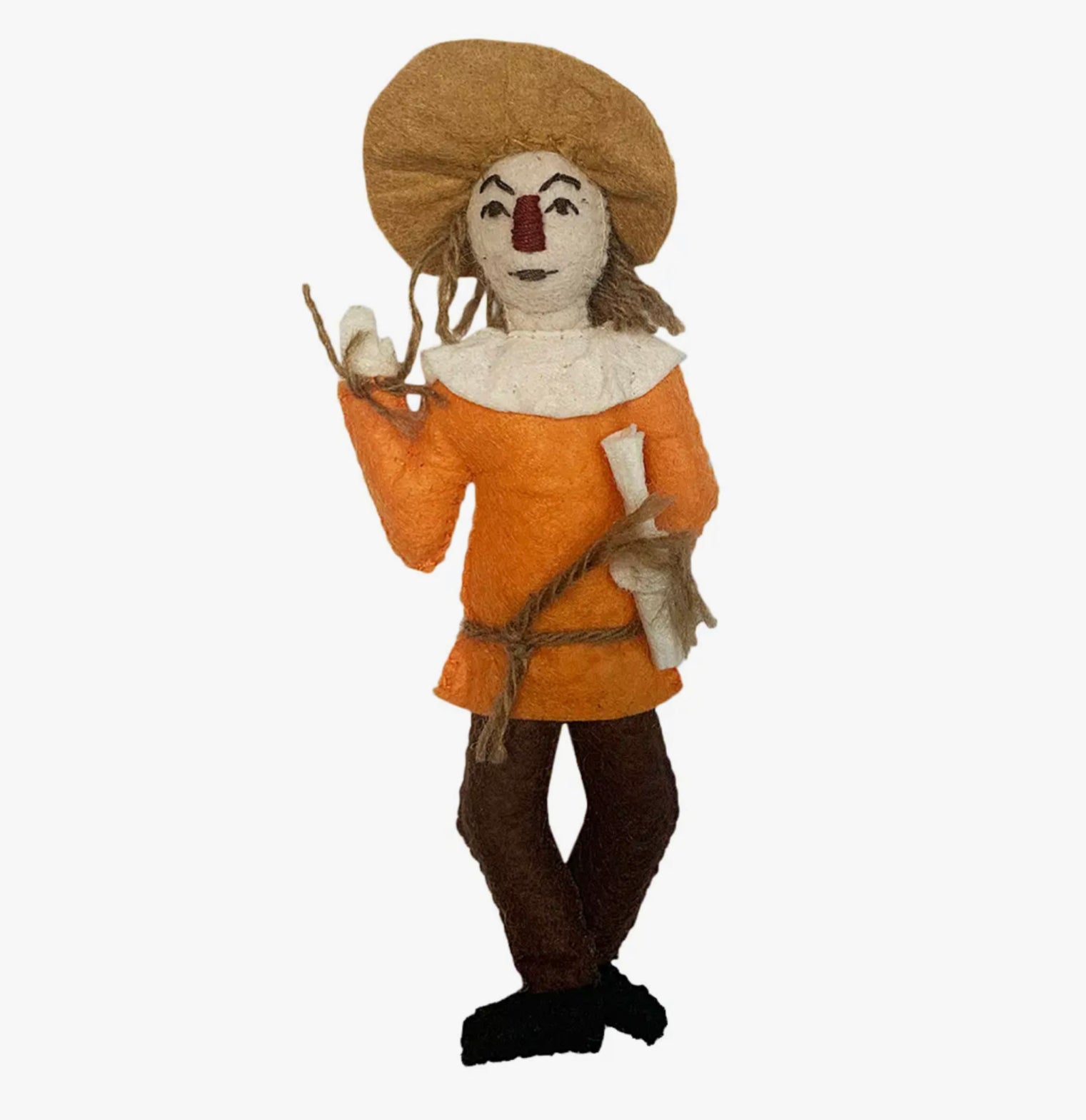 Fair Trade Ornament~ Scarecrow