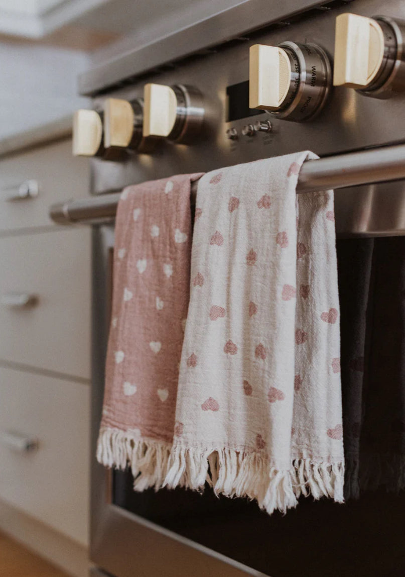 Have a heart Hand Towels~ Reversible