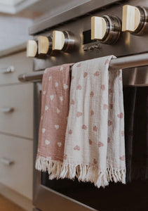 Have a heart Hand Towels~ Reversible