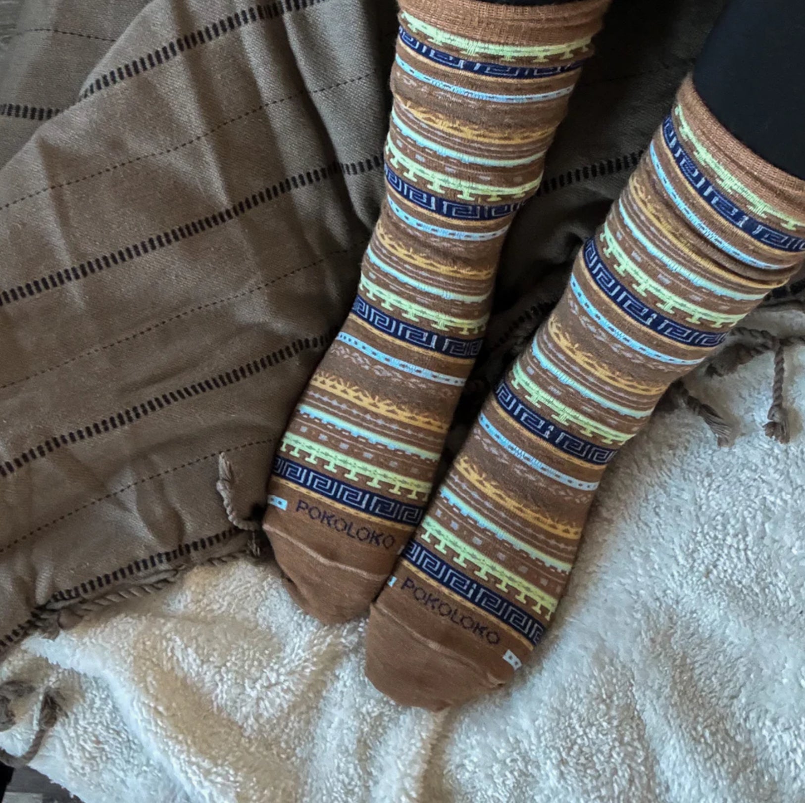 Alpaca Print Sock~ Various Colours