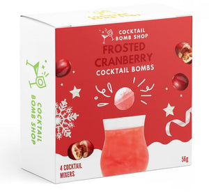 Cocktail Bombs Frosted Cranberry 4 Pack