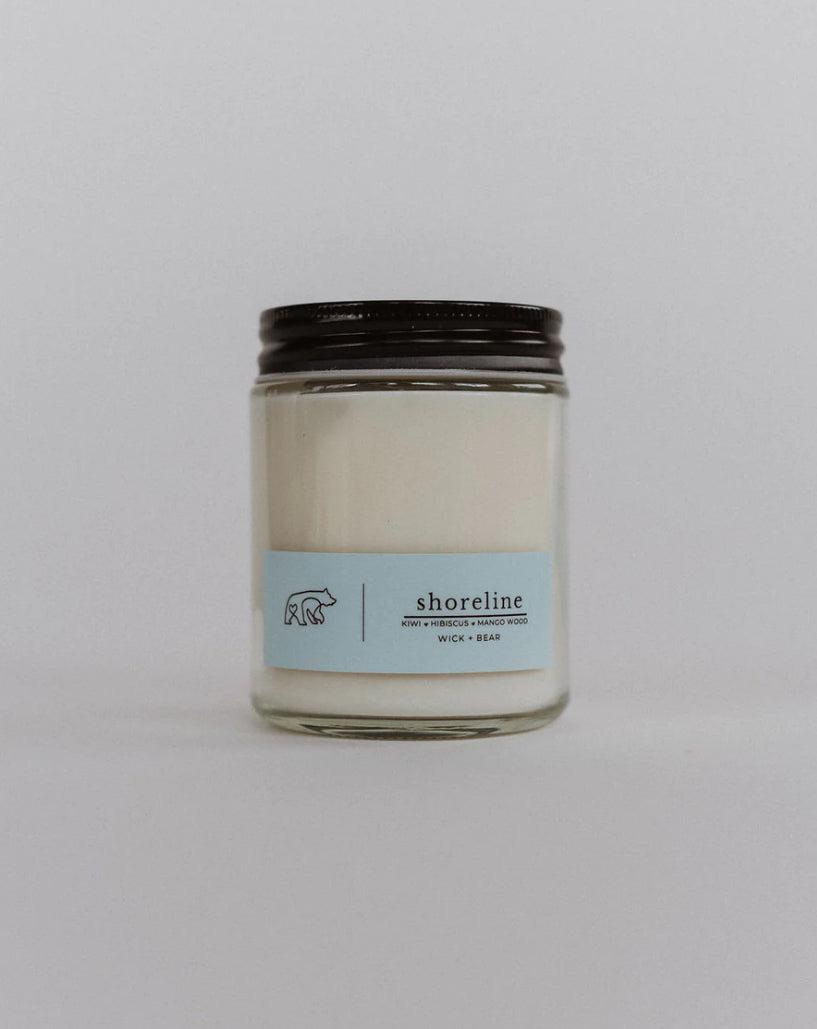 Wick and Bear Candle- Shoreline