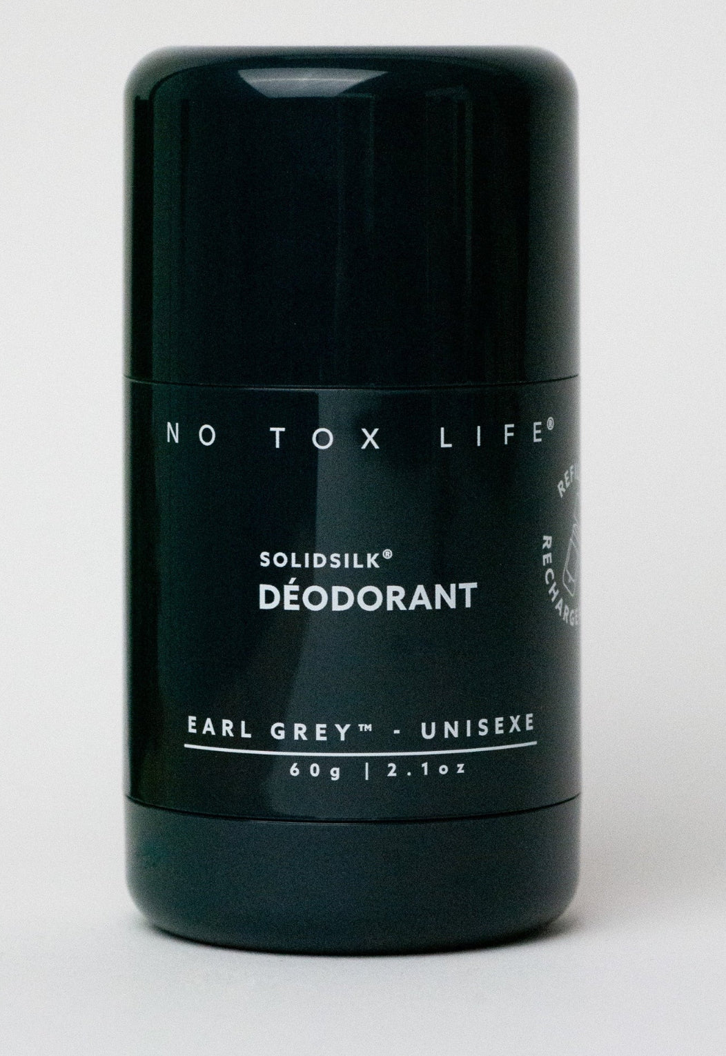 SOLIDSILK® Refillable Deodorant (Earl Grey) - Extra Strength - No Tox Life®