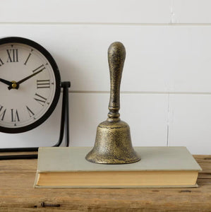 Antiqued Brass Hand Bell