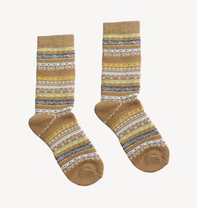 Alpaca Print Sock~ Various Colours