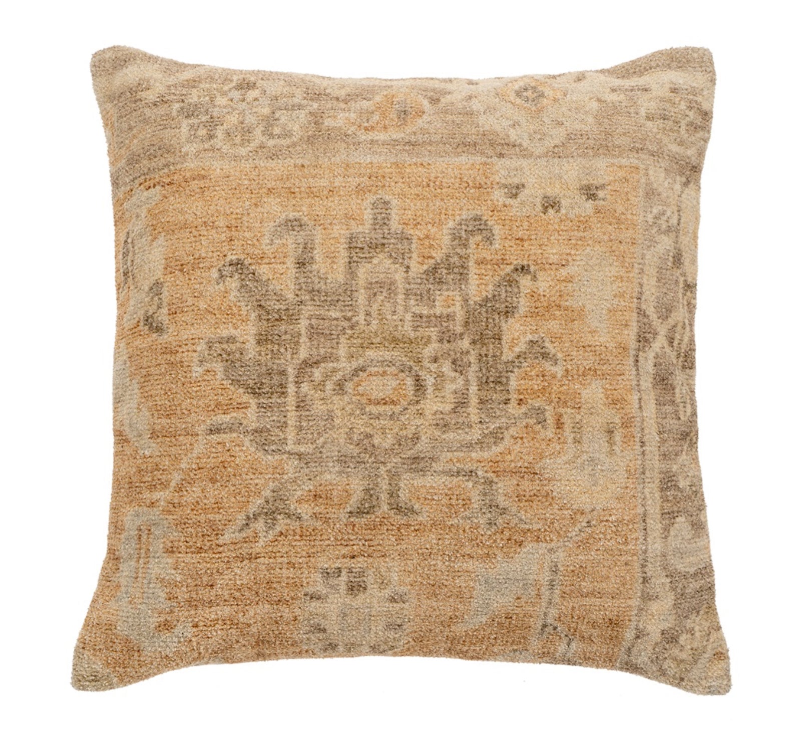 Lotus Kilim Pillow - 24 x 24