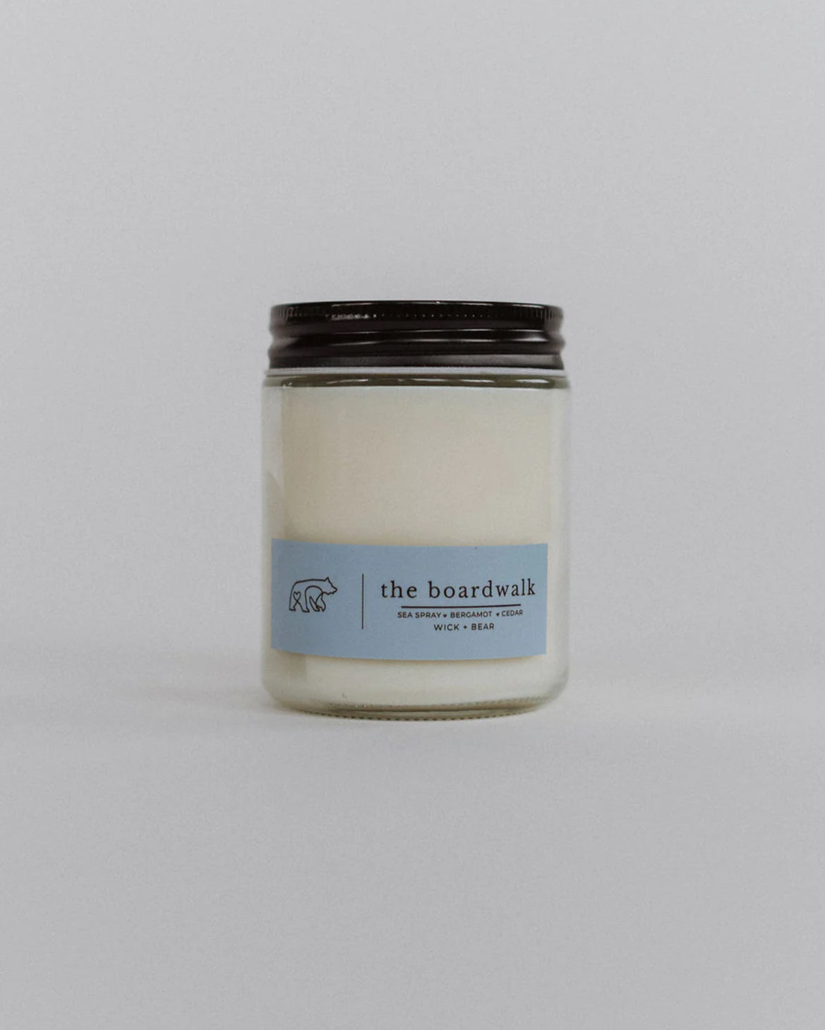 Wick and Bear Candle- The Boardwalk