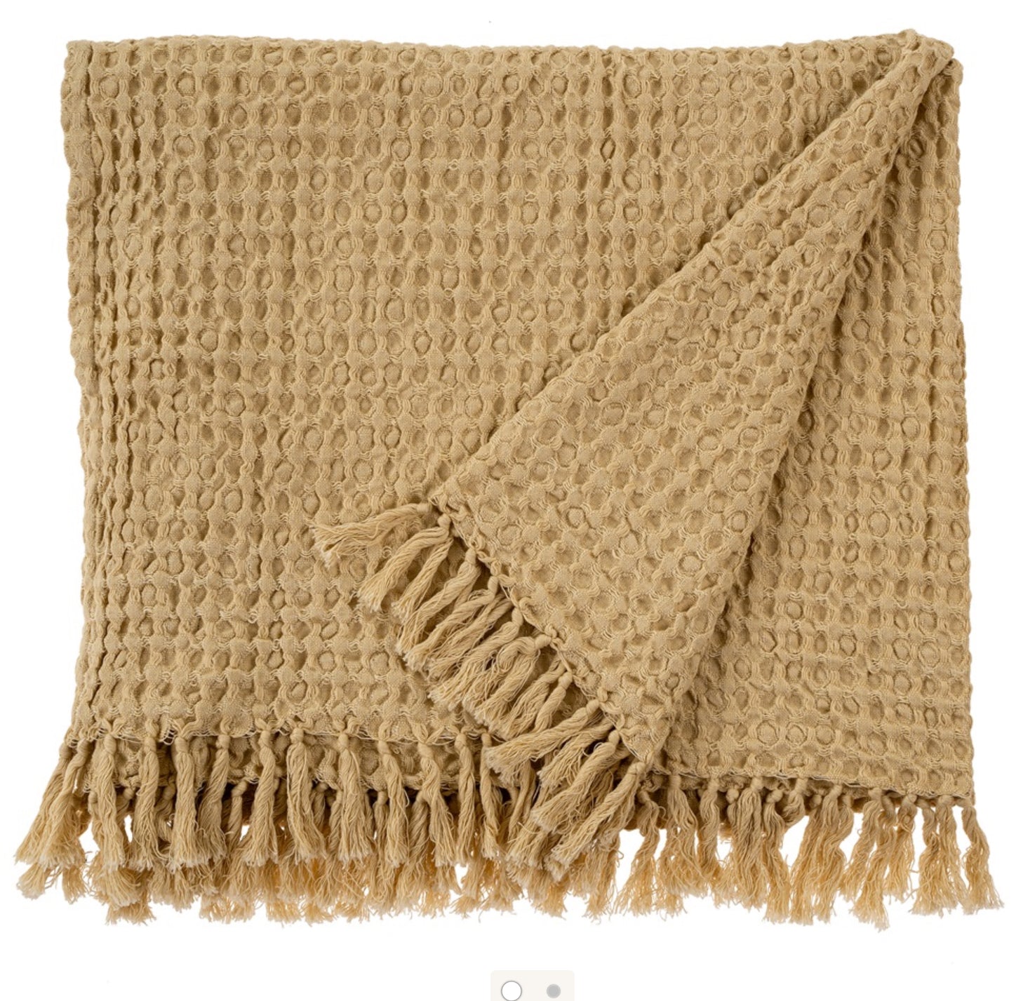 Waffle Body Towel- Marzipan