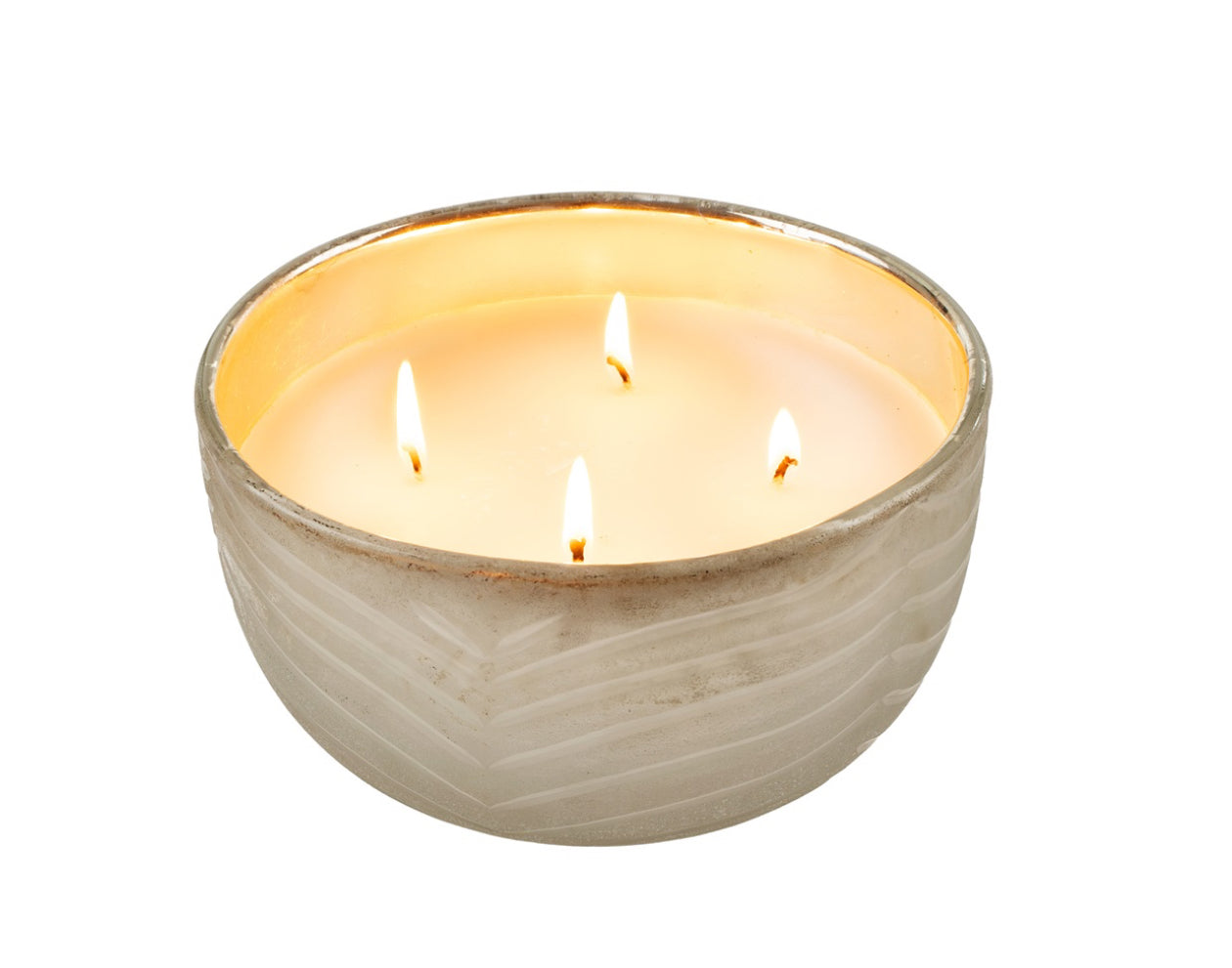 Silverleaf Candle  Bowl- Amber Spruce