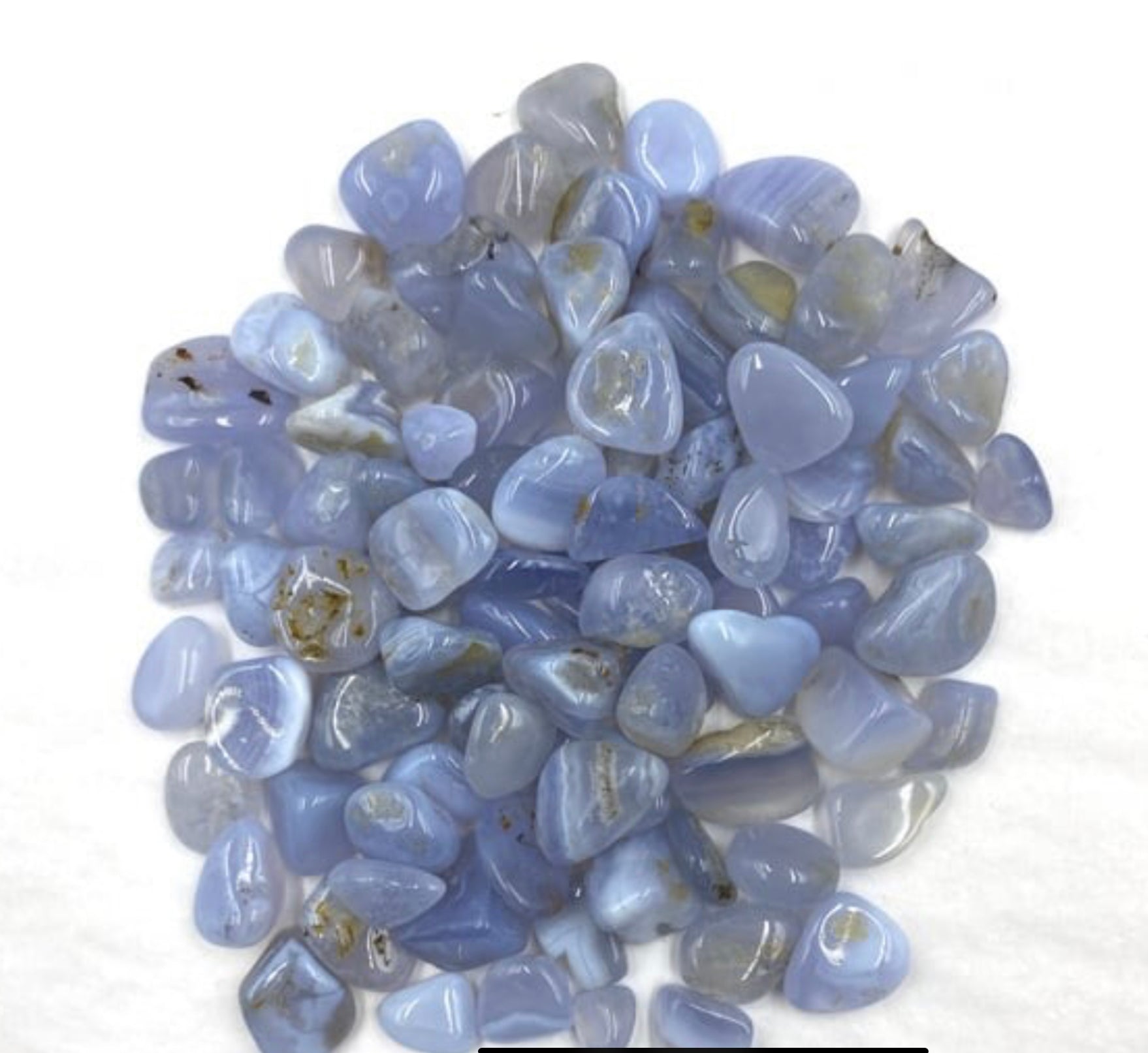 Tumbled Stone- Blue Lace Agate