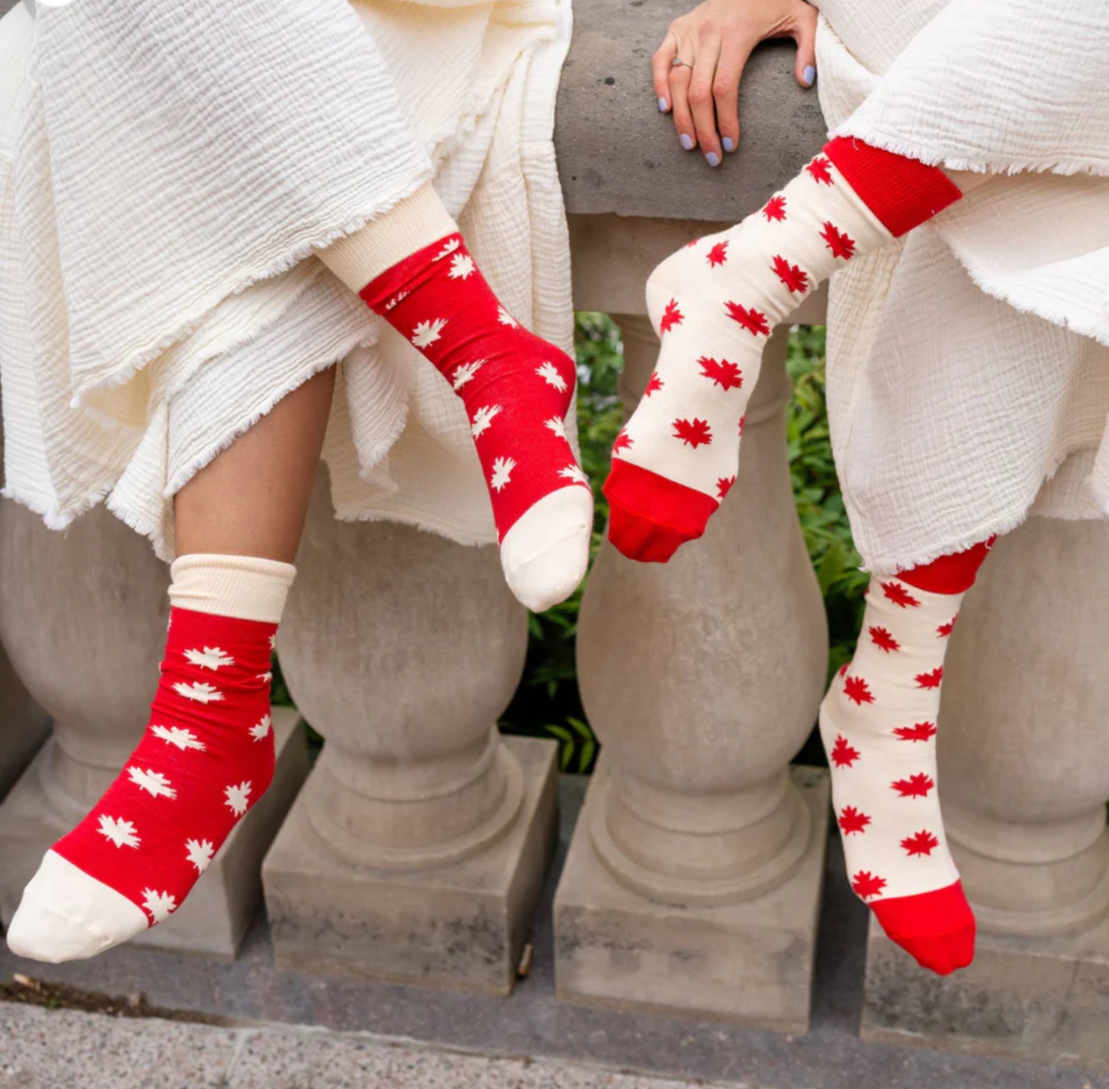 O Canada Socks~ pack of 2 Pima Cotton
