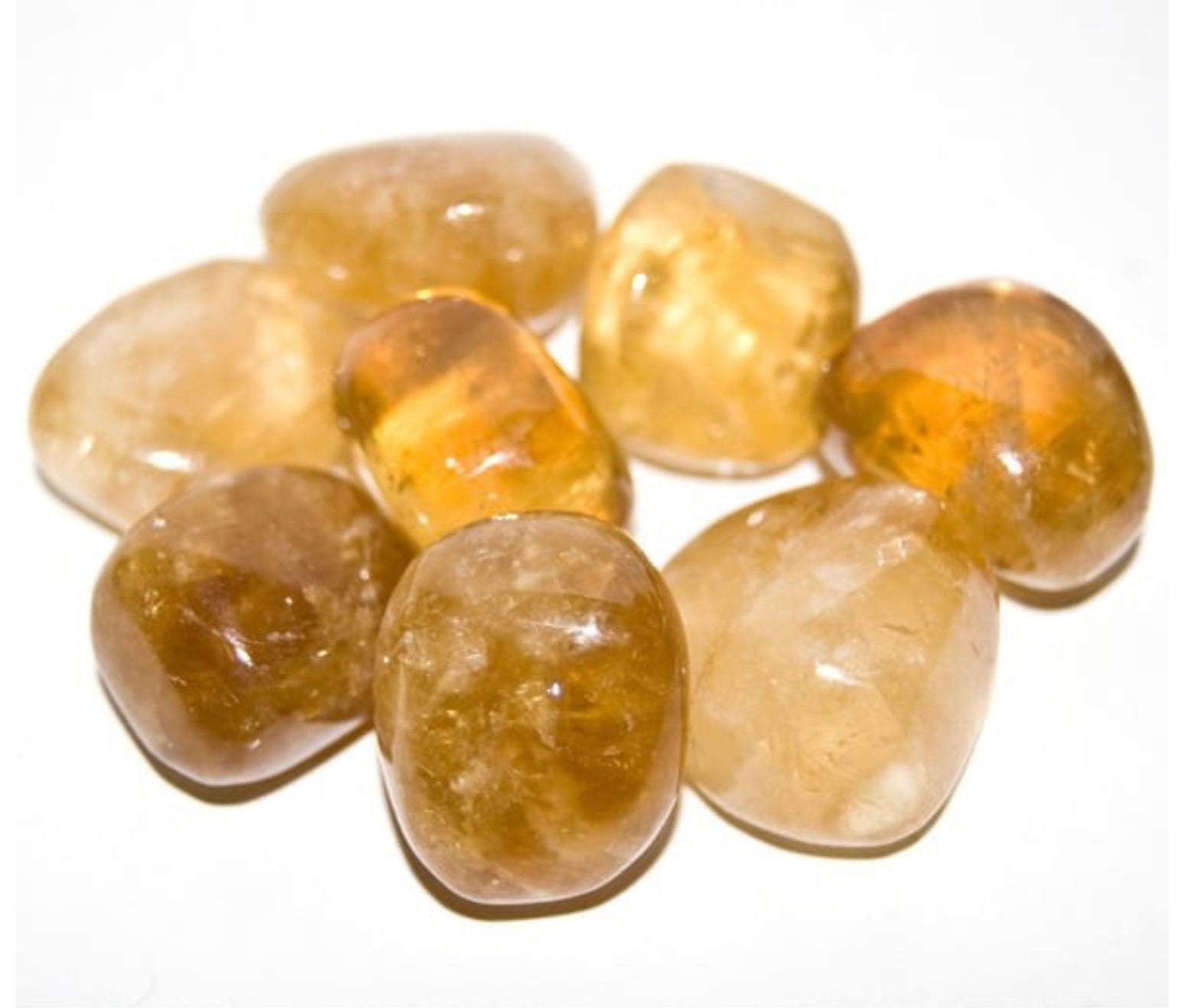 Tumbled Stone- Honey Calcite