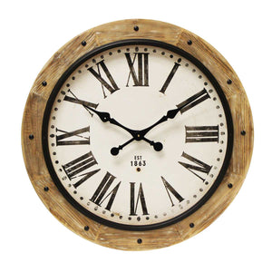 Wood Frame Clock