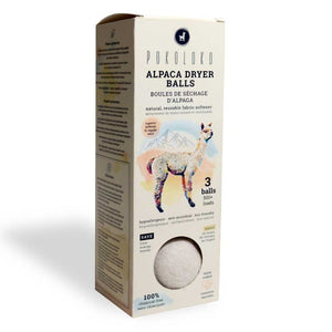 Fair Trade Alpaca Dryer Balls- Set of 3