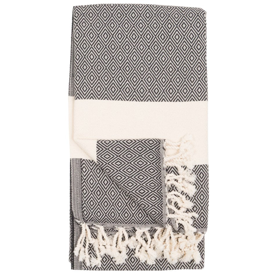 Turkish Body Towel - Diamond (Various Colours)