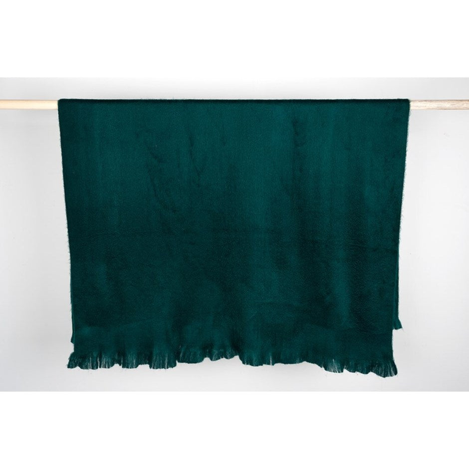 Alpaca Throw - Forest