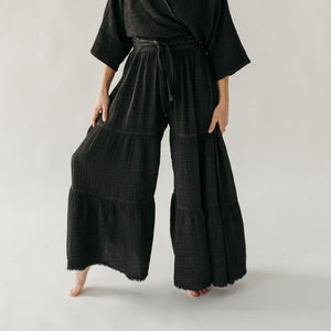 Crinkle Skirt Pants