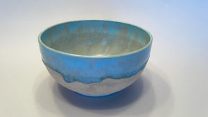 Pottery by Jackie- Sand and Sea Bowl