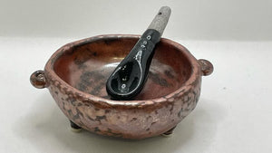 Pottery by Jackie- Pinch pot with spoon