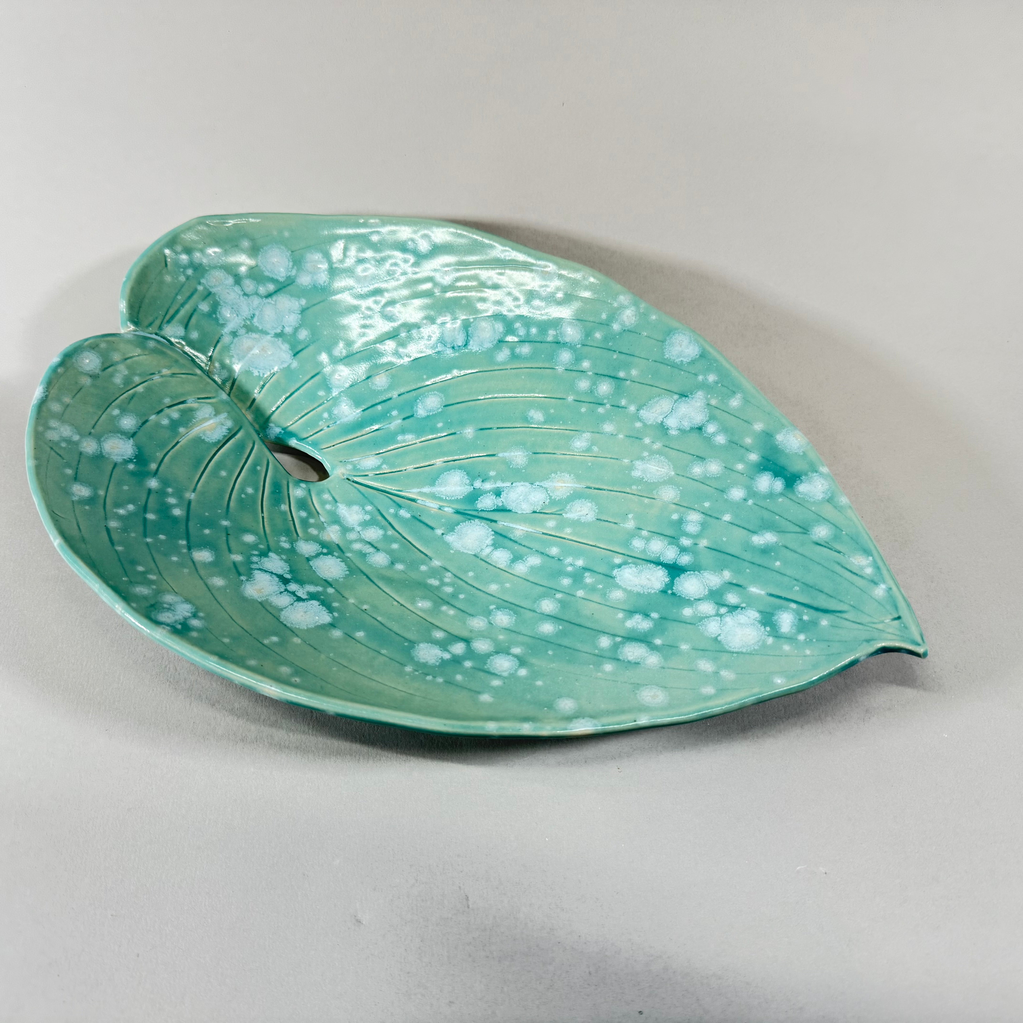 Pottery by Jackie- Hosta Leaf Plates