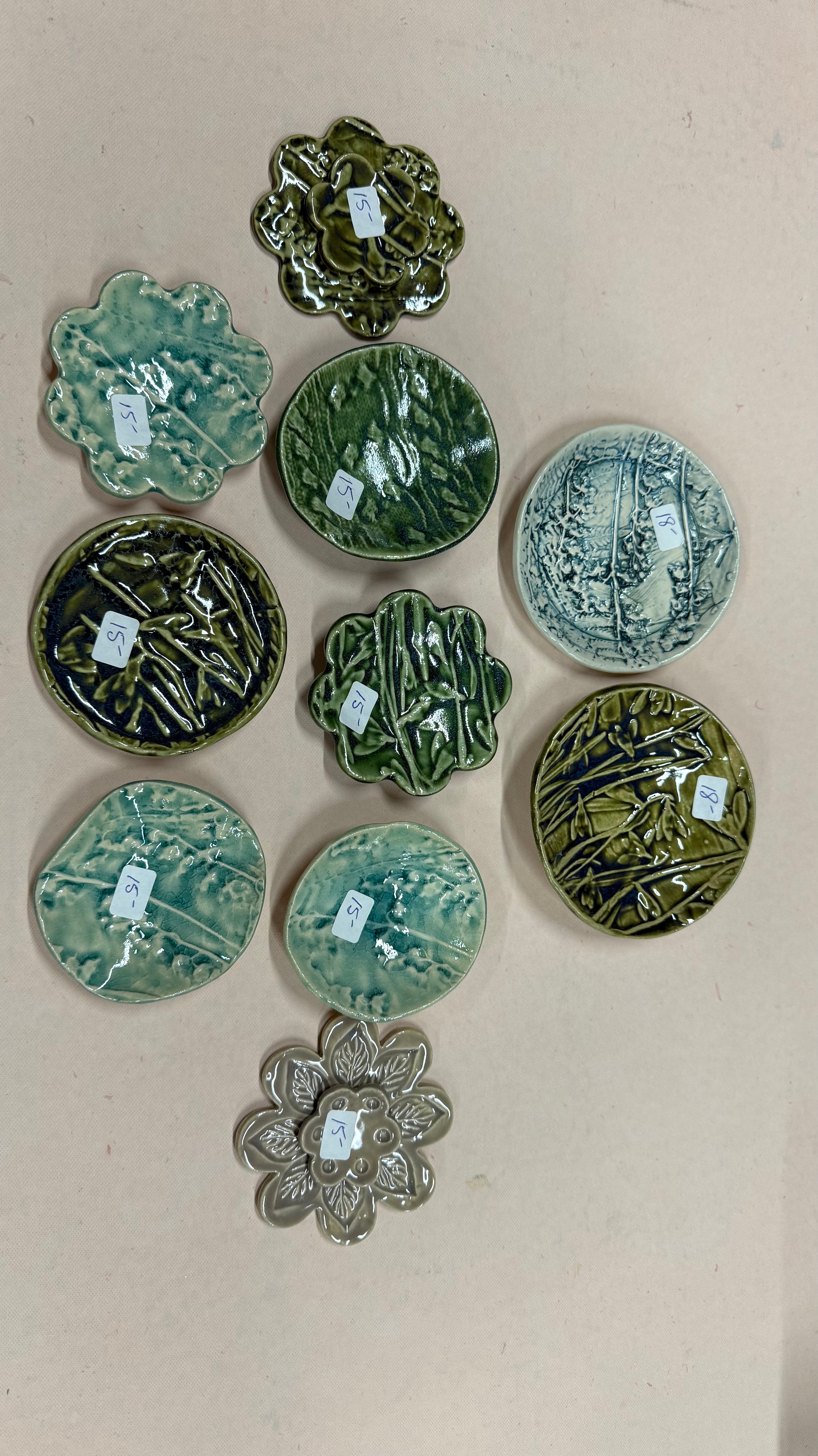 Pottery by Jackie- Small Trinket Dishes