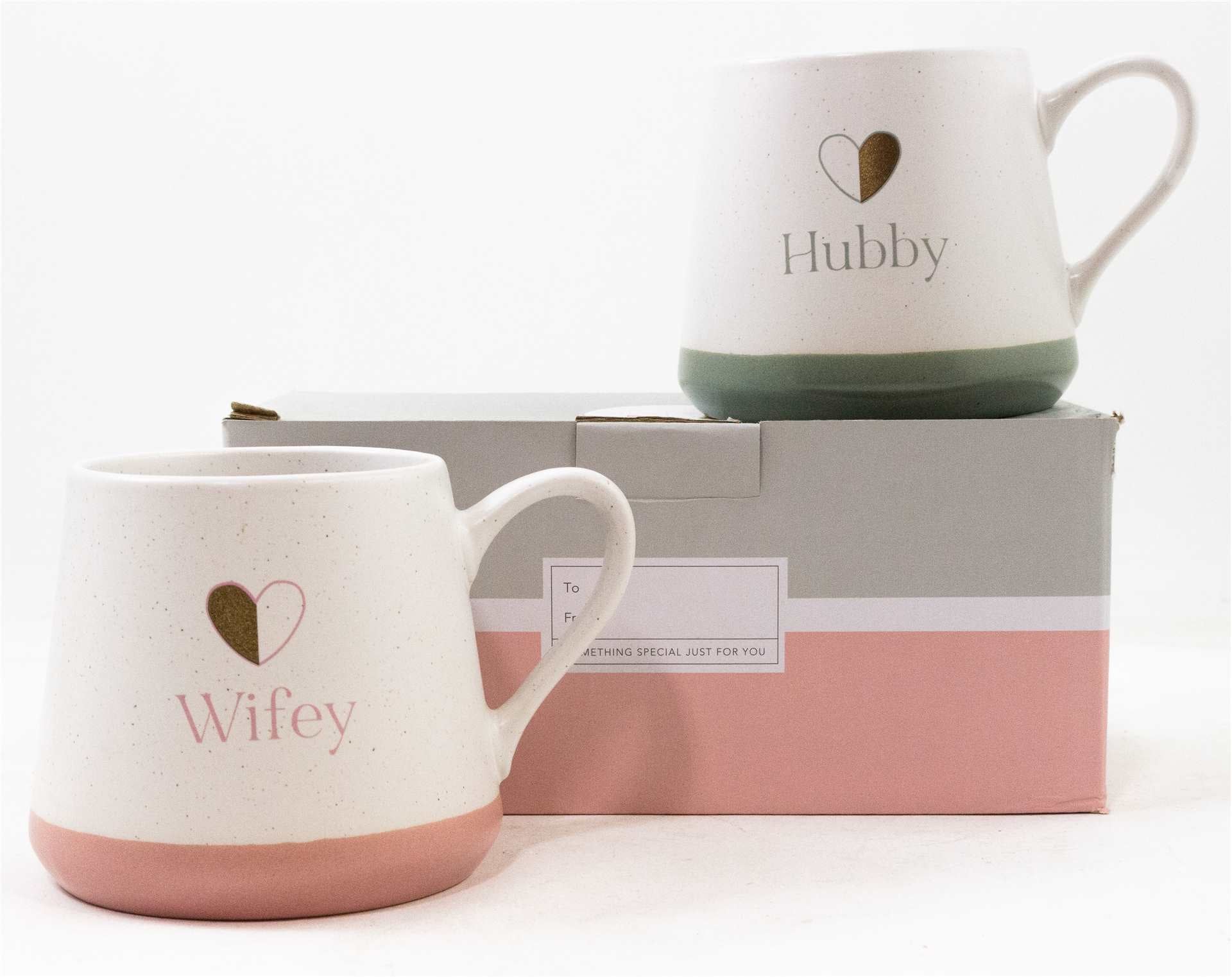 Wifey/Hubby Mug Set