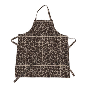 Indaba Block print Apron | Celeste