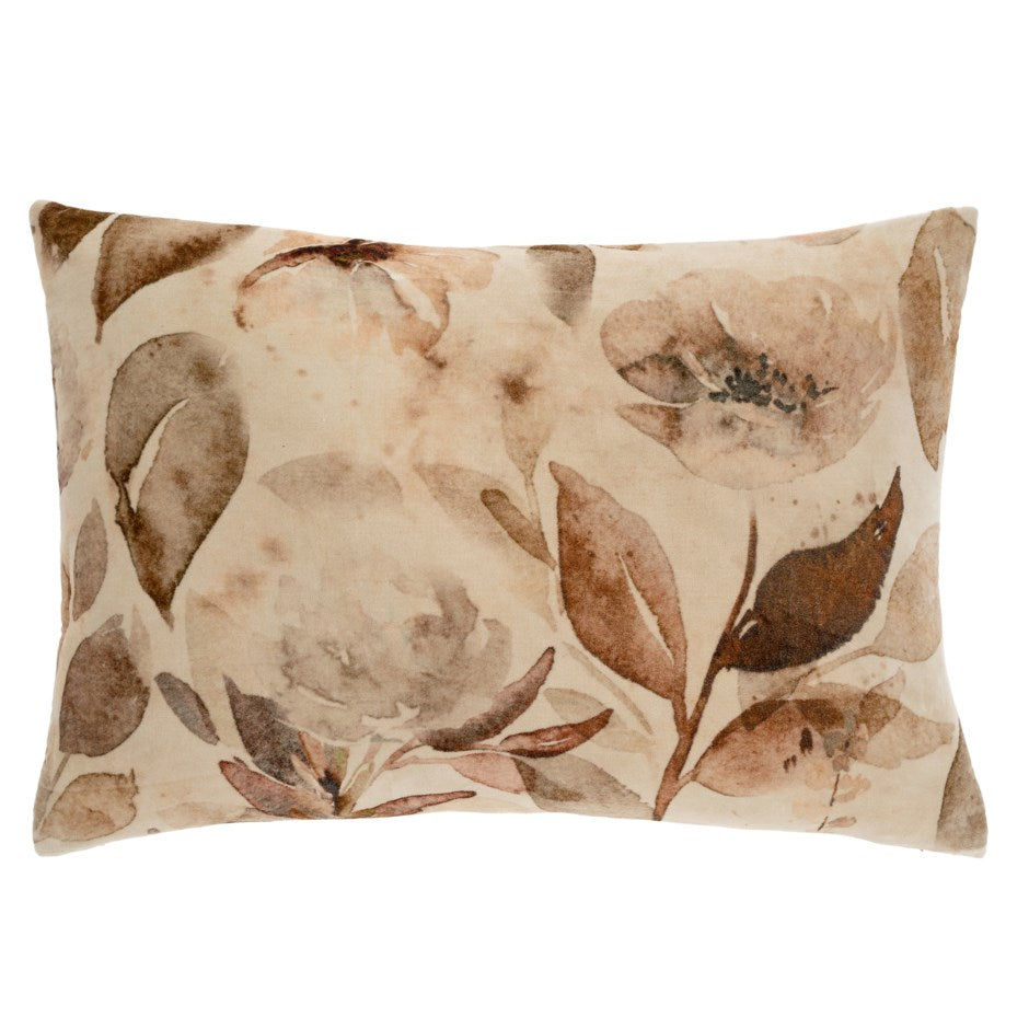 Velvet Botanical Pillow