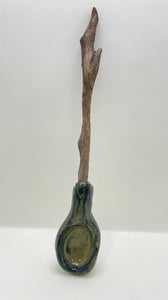 Pottery by Jackie- Driftwood Handled Spoons