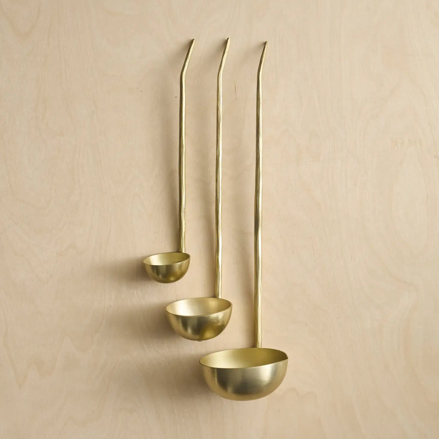 Gold Ladels- 3 Sizes