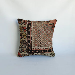 Vintage Turkish Rug Pillow- Splendia