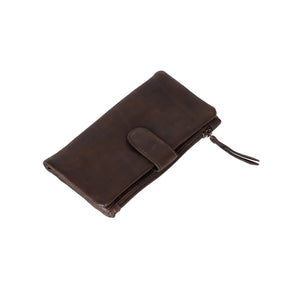Classic Leather Wallet- Deep Brown