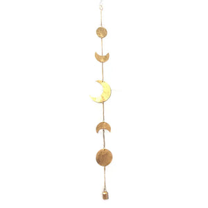 Golden Moon Phase Bell Chime