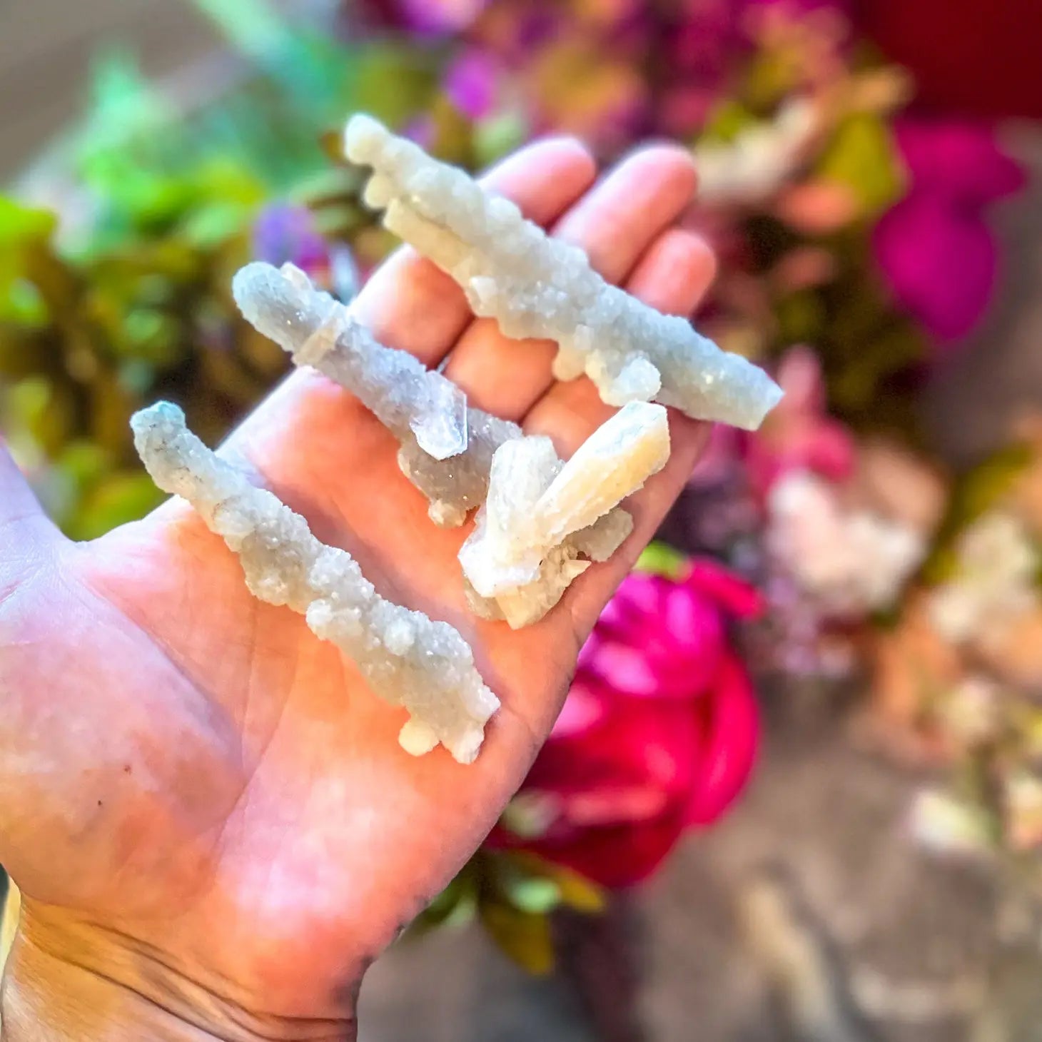 Chalcedony Stalactite Crystal Specimens