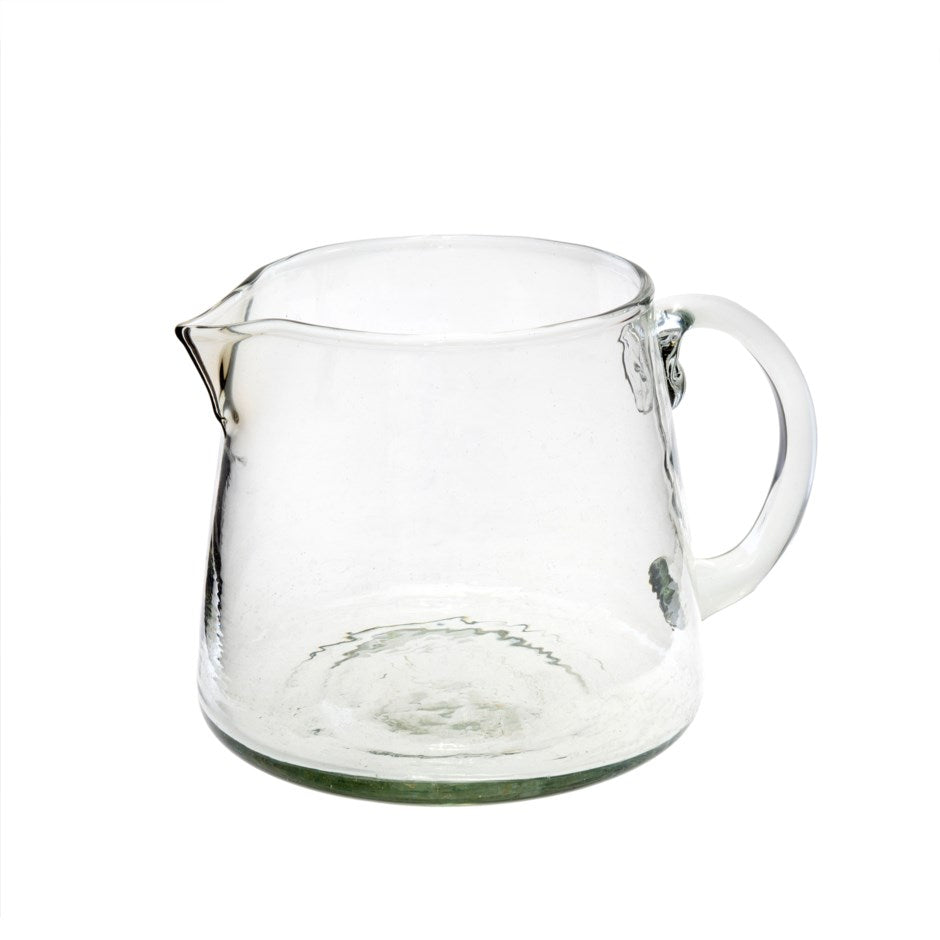 Ibiza Petit Pitcher Handblown recycled glass